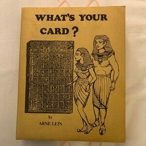 What's Your Card? Book by Arne Lein